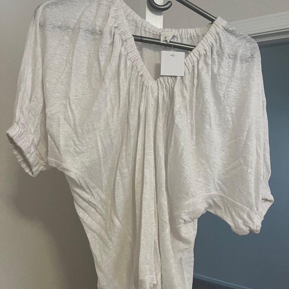 Club Monaco Linen Shirt, Xs